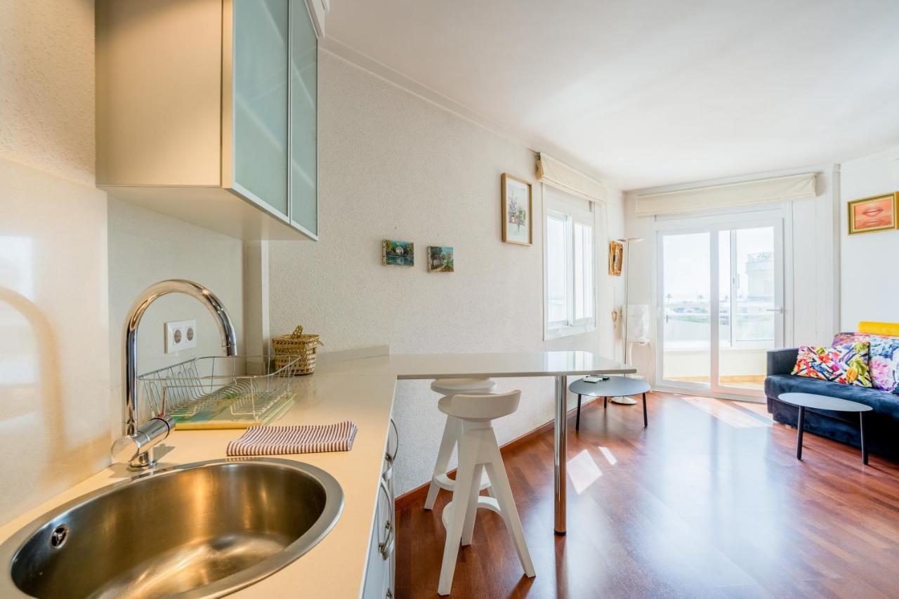 Welcs Apartamento 015 Emp Con Terraza Y Vistas Empuriabrava Dış mekan fotoğraf